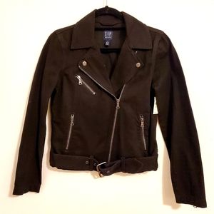 NWT Gap Moto Jacket XS
